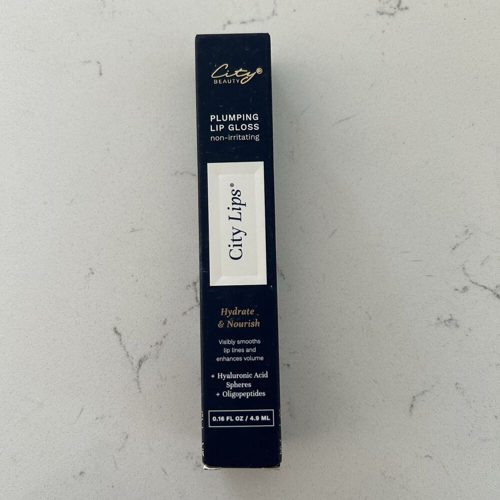 City Lips Plumping Lip Gloss 0.16 fl. oz - Clear
